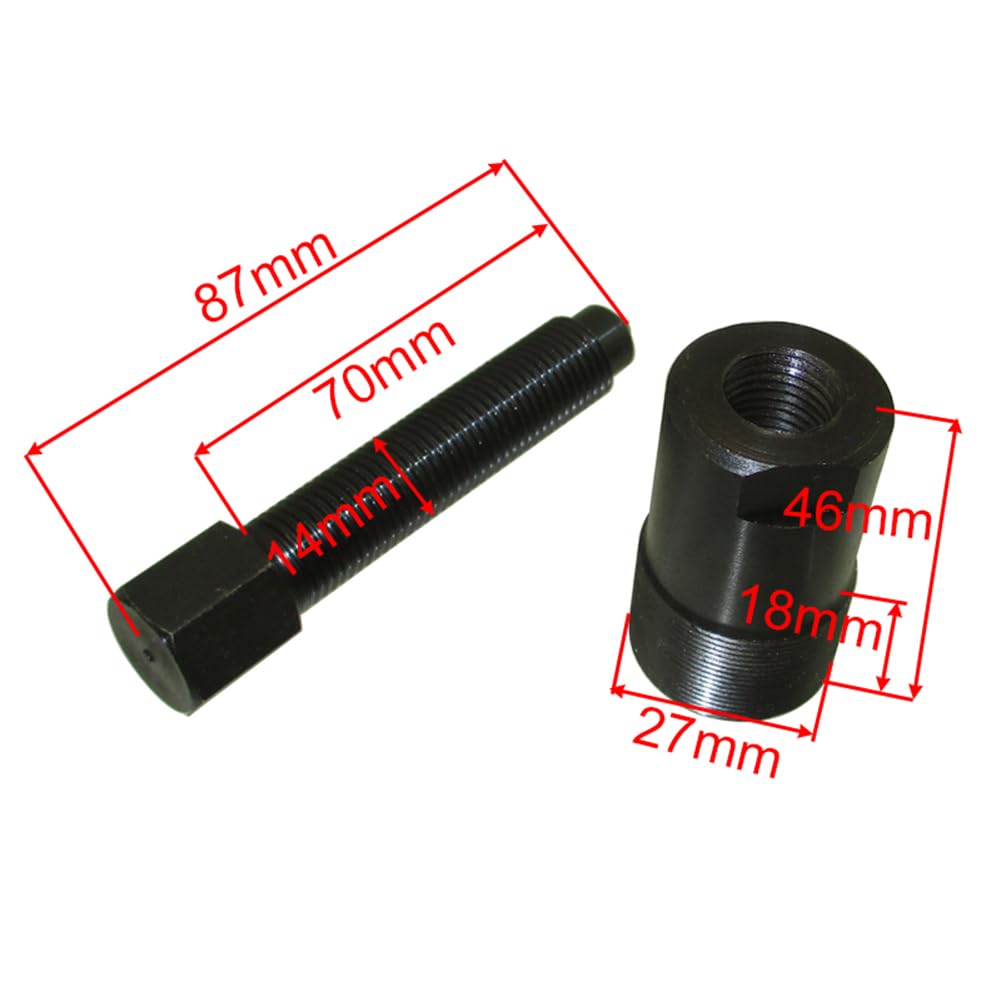 27 Mm Motorrad Magneto Schwungrad Rotor Abzieher Werkzeug Set – Für Roller, Moped, ATV, Quad, Dirt Bike