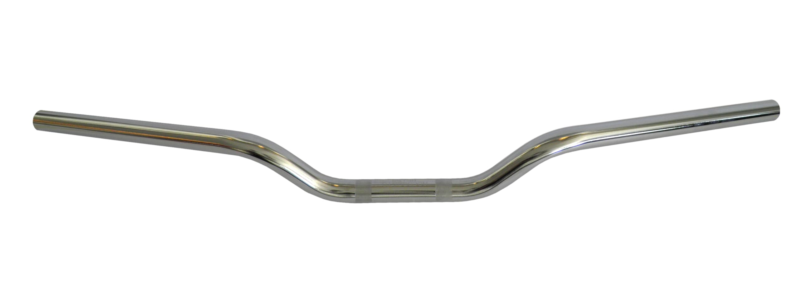 Manubrio Accossato Cromato per DUCATI MONSTER 620 DARK dal 2002 al 2006 (CC 620), Piega Bassa (45 mm), in acciaio, diametro costante 22 mm