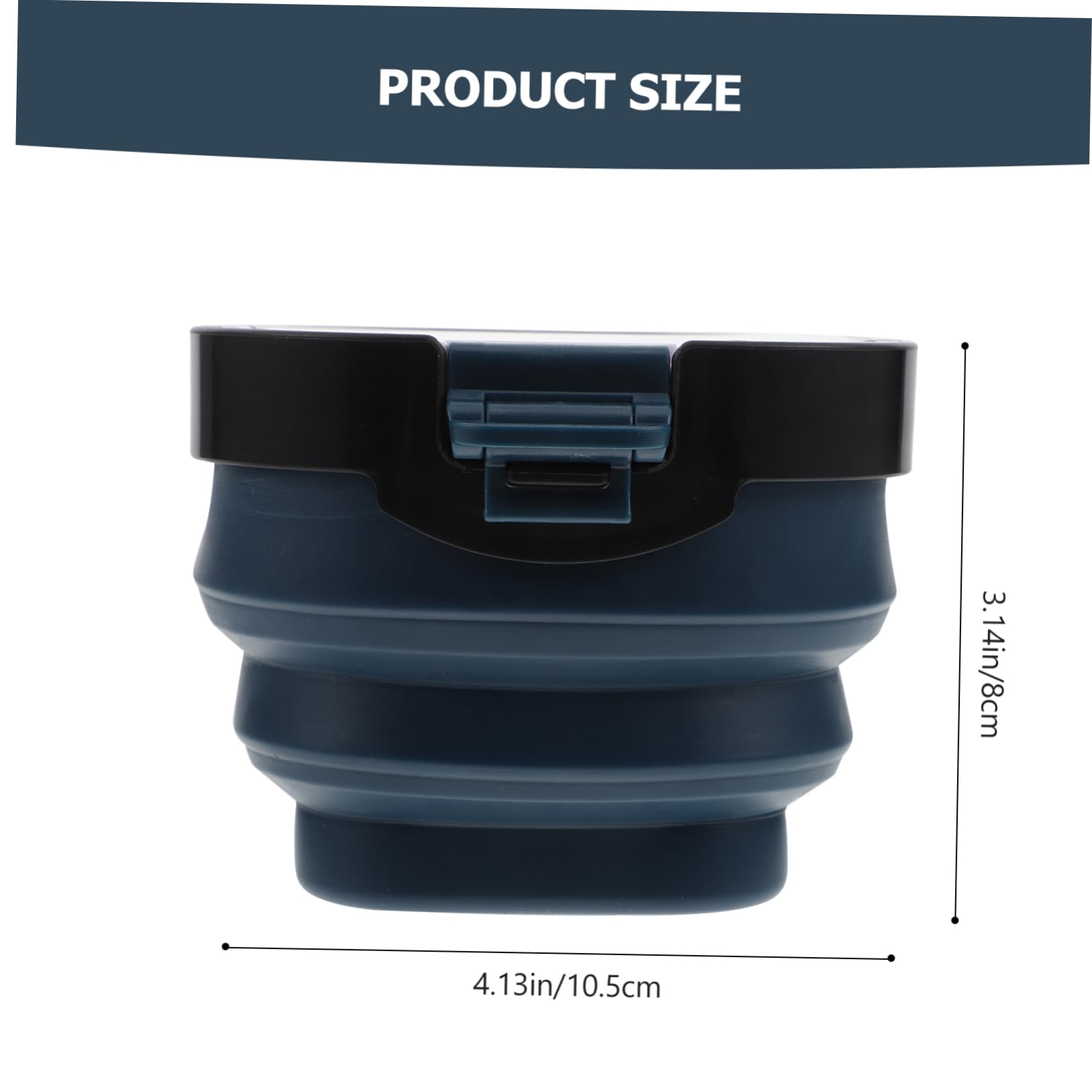 Veemoon Compact Brush Basin Portable Painting Bucket Mix Tray for Watercolor Small Paint Brush Cleaner for Home Classroom Outdoor Sketching