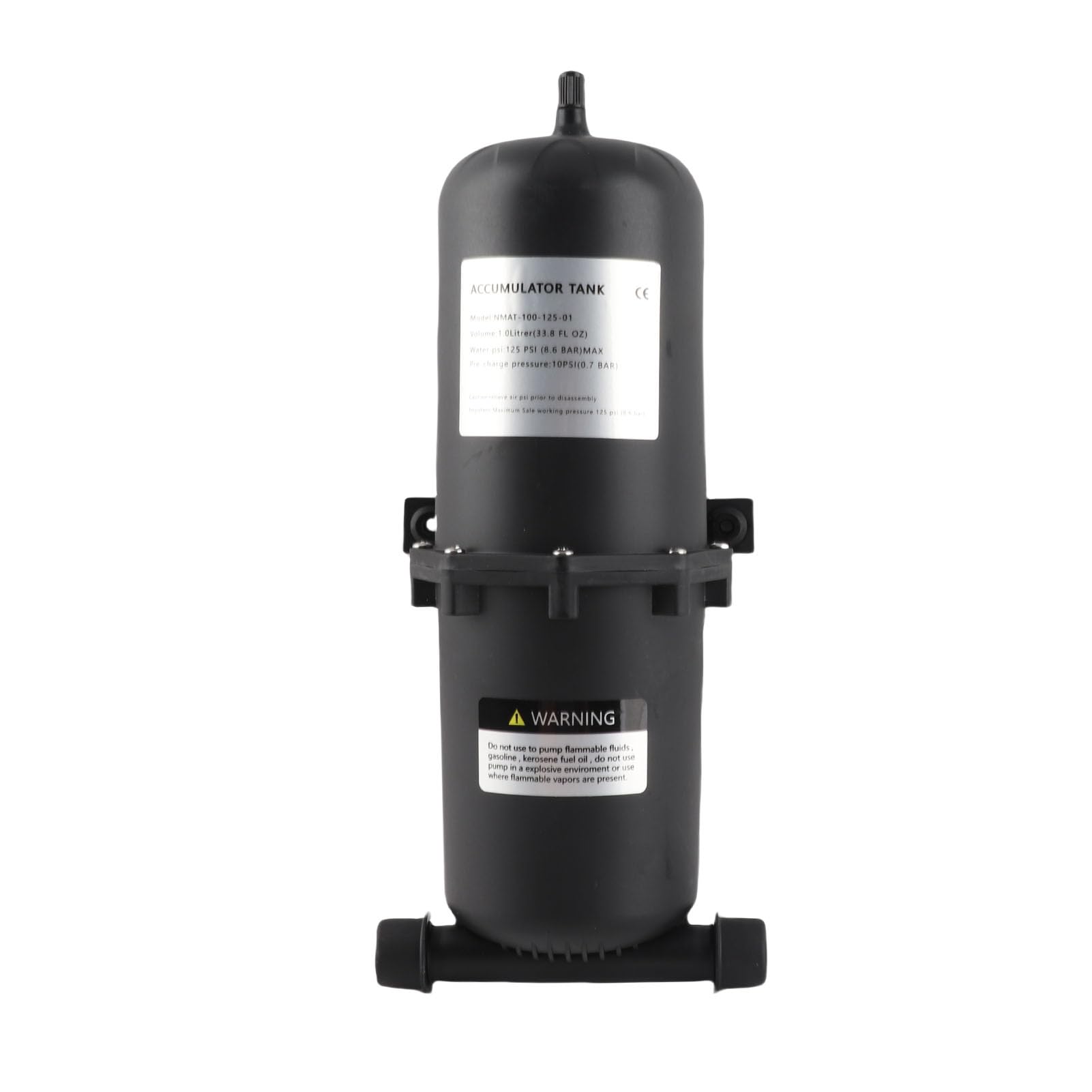 Bomba de Agua del Tanque Acumulador, Tanque de Presión de 1L RV Presión Constante Amortiguación Fuerte Flujo de Agua Suave para Barcos de Estabilización de Presión de Yates