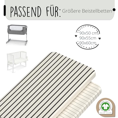 Drap housse cododo 50x83 100% coton bio Boho de qualité supérieure