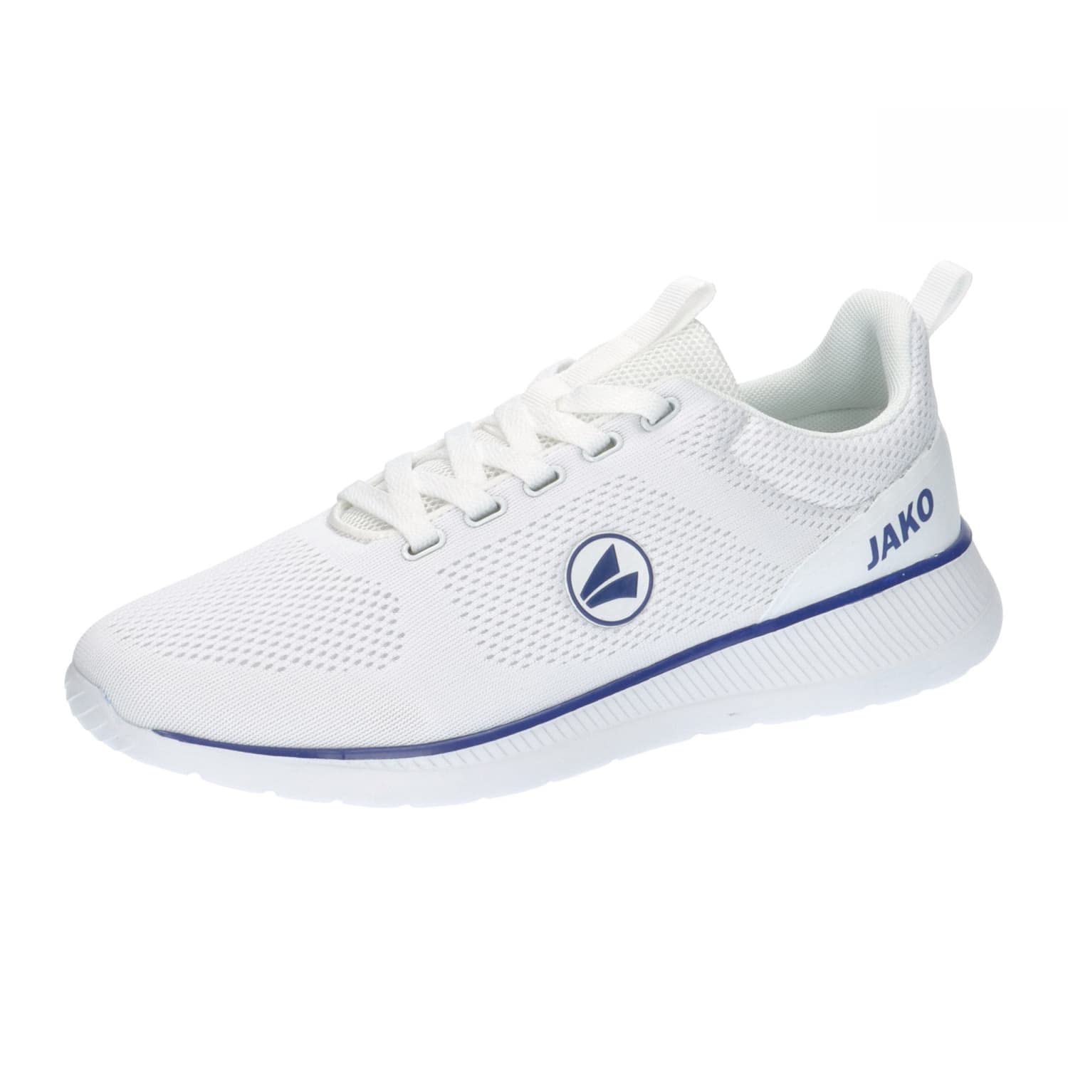 JAKO Unisex Sneaker Team Mesh, weiß/royal, 41