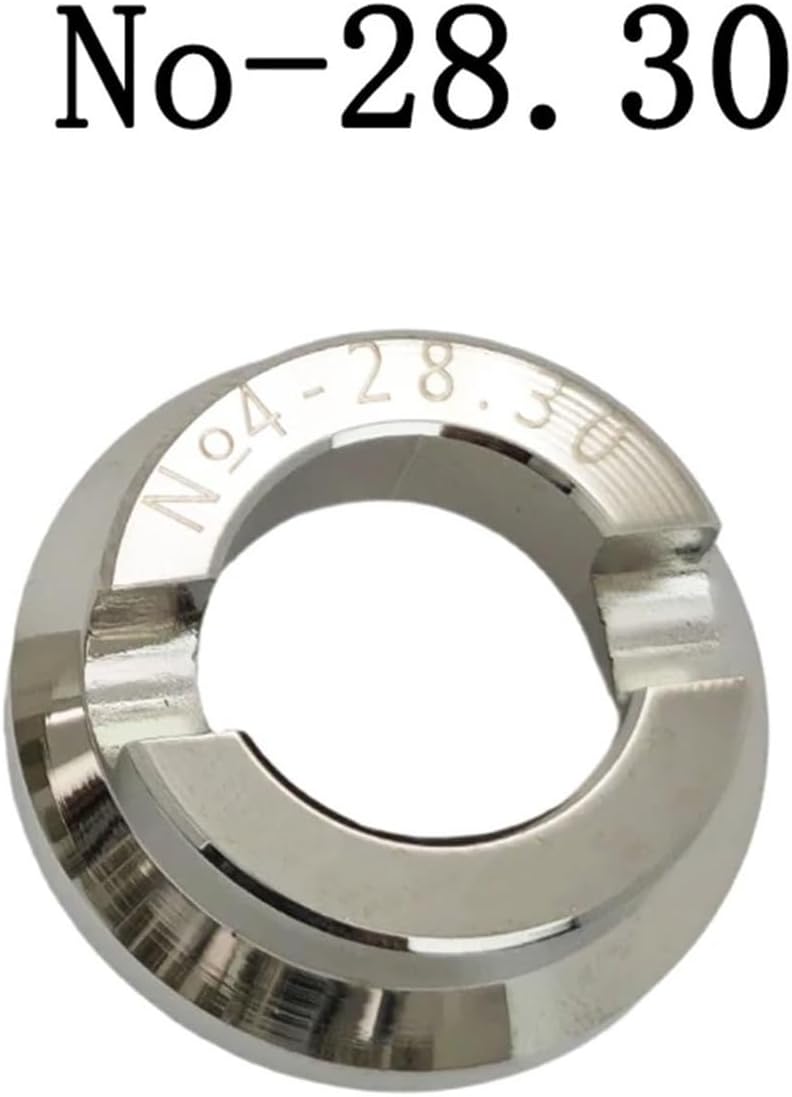 5537-13 Alloy Watch Case Back Opener DIe Waterproof Grooved Cover Suitable for Watches Remover Tool 18.5mm-36.5mm 5539(No4-28.30)