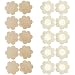 Ayliss 20pcs Nipple Covers Disposable Self-Adhesive Breast Petals Pasties