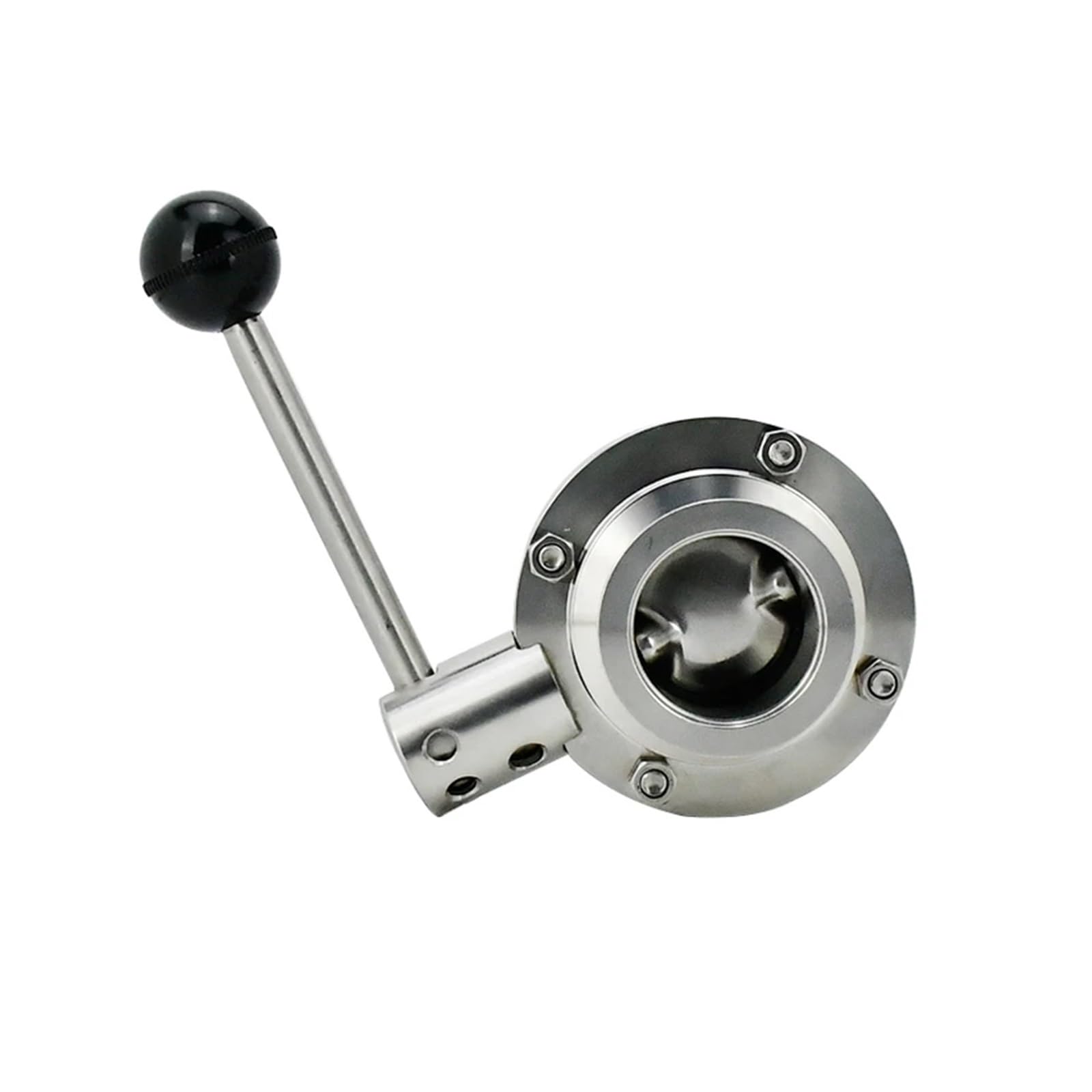 KF16 KF25 KF40 KF50 Vakuum-Absperrklappe SUS 304 Edelstahl Absperrflussregler Homebrew (KF40)