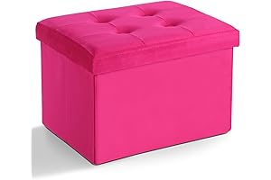 Multipurpose Hot Pink Stool: Enhanced Comfort and Style for Your Home