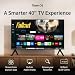 HYE TV - Smart TV, 40" Screen Size, 2K Resolution, QLED Technology, Apple AirPlay, Samsung Tizen OS & Gaming Hub, Versatile Connectivity, Black, Perfect For Streaming, Gaming & Entertainment