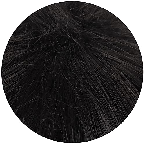 Image of Anime Black Short Wigs with Bangs Men Short Straight Wig Layered Haircut Wig Game Dragon Lunae Cosplay Wigs Halloween,Christmas,Comic con,Game Show,Party