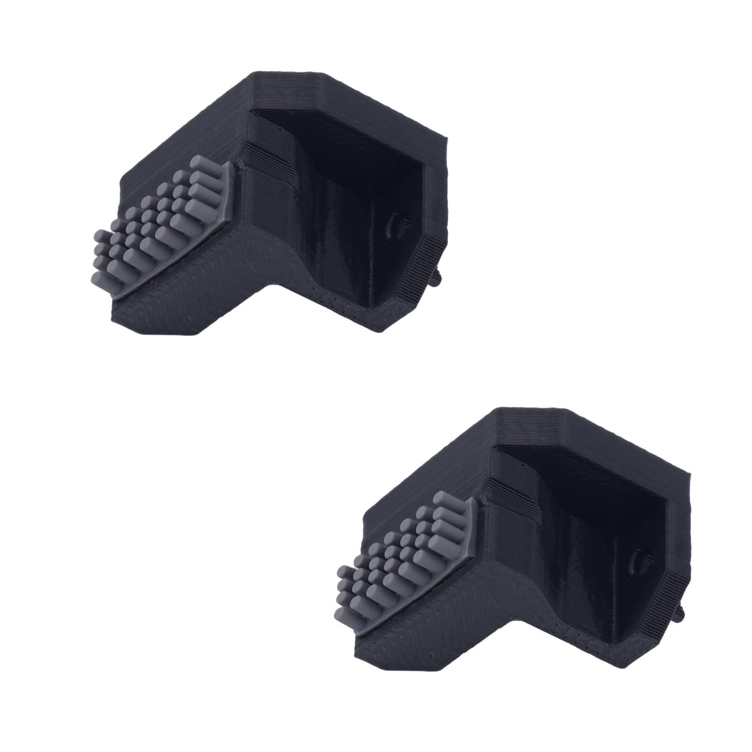 2pcs Silicone Nozzle Brush for Bambu Lab P1P/P1S/X1/X1C/X1E, Nozzle Wiper Consumables Cleaning Tool Replacement Accessories for 3D Printer Hotbed (Optimized)