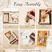 Imagen de Ynewl Caja Regalo Boda de Madera Caja Regalo Dinero Boda para Novios