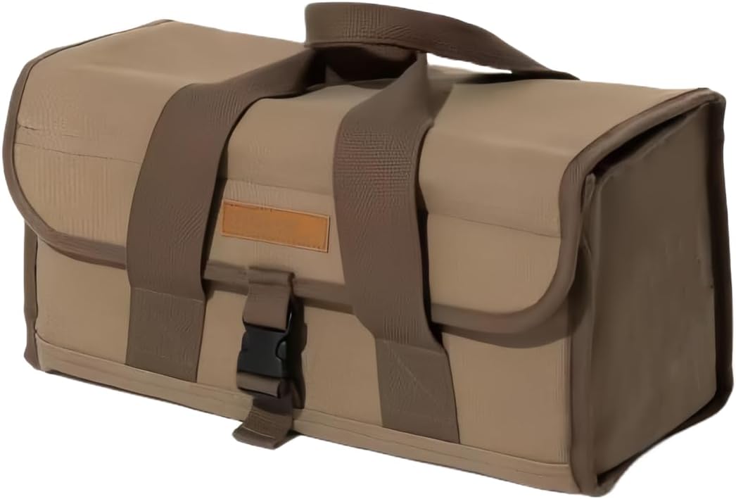 Portable Camping Hiking Cooking Bag, Camping Travel Cooking Utensils Organizer Travel Bag, Outdoor Cutlery Storage Bag