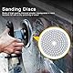 Schleifscheiben Nass-Diamant-Polierpads, 10 Stück 7,6 cm Schleifscheiben Pads Polieren Polierdiamant für Marmor Betonsteine ​​50 Mesh Schleifen und Polieren von Granit Beton