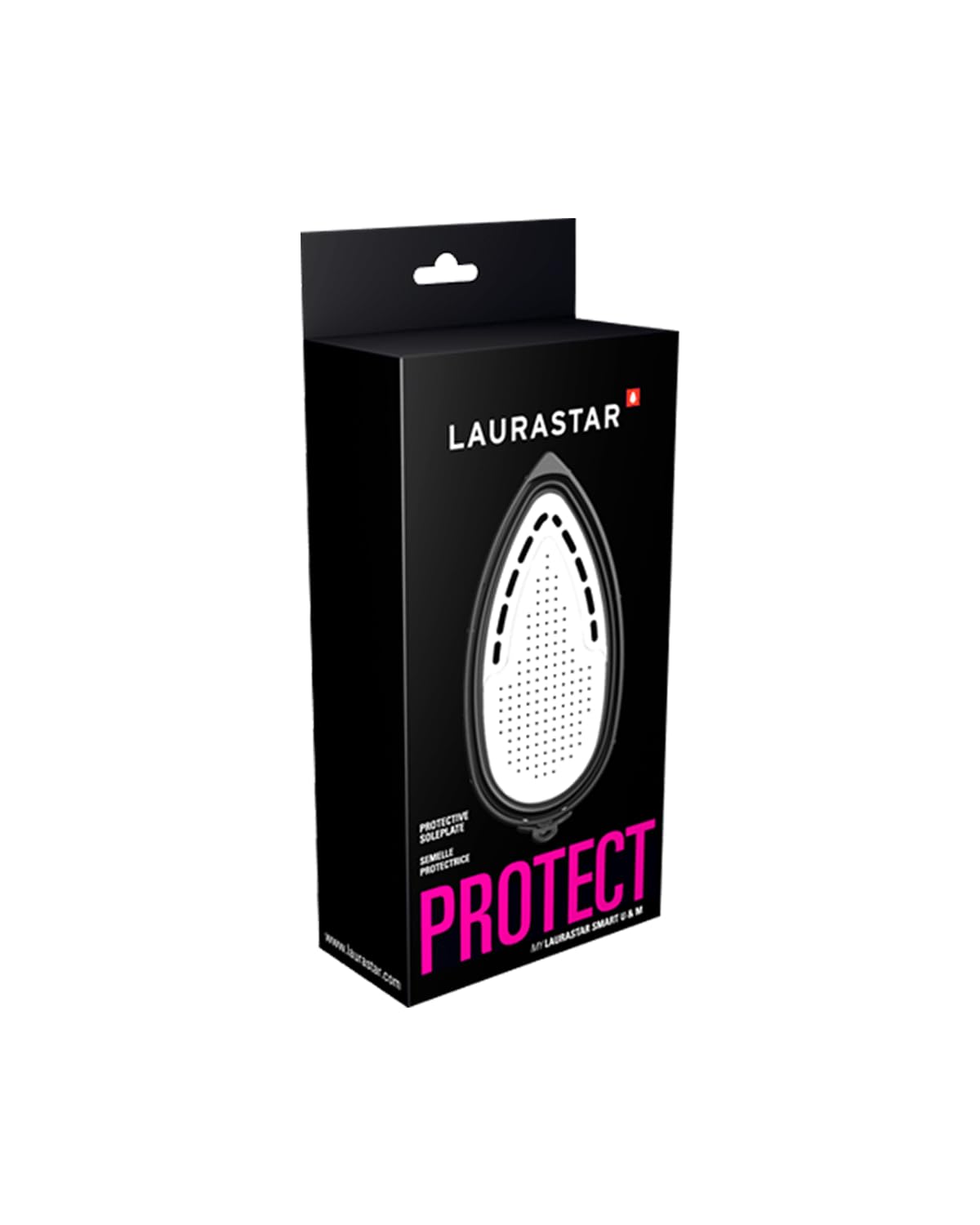 Laurastar Semelle de protection 3D Protect pour système de repassage Smart U/M - Pour tissus délicats, Gris