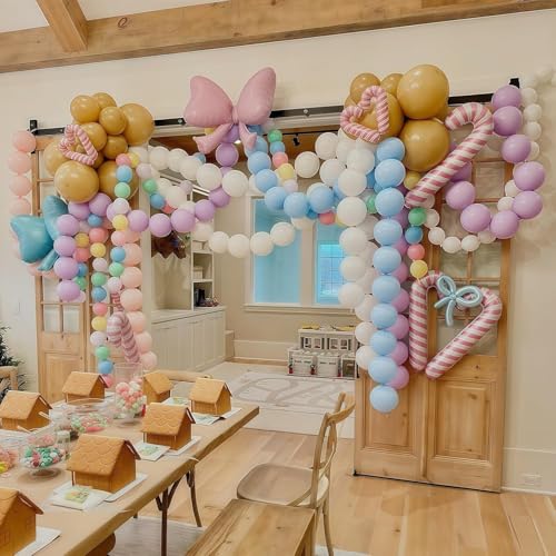 Image of Light Blue Linking Balloons, 60PCS 6 Inch Small Baby Blue Quick Link Balloons for Making Balloon Wall Heart Arch, Tails Balloon for Wedding Birthday Baby Shower Engagement Graduation Party Decorations