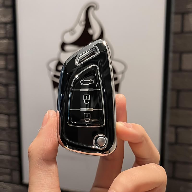 KEY-AE - TPU Car Remote Key Case Cover Shell Fob For VVDI2 Wire XHORSEs MINI Ргᴏɡгɑᴍᴍᴇг VVDI Accessories (A-Black shell)