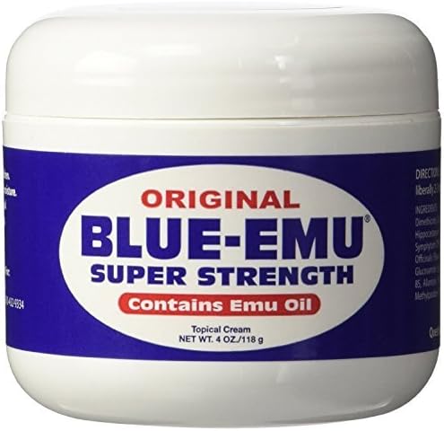 Blue-Emu-Super Strength Emu Oil, 4oz (2 Pack)