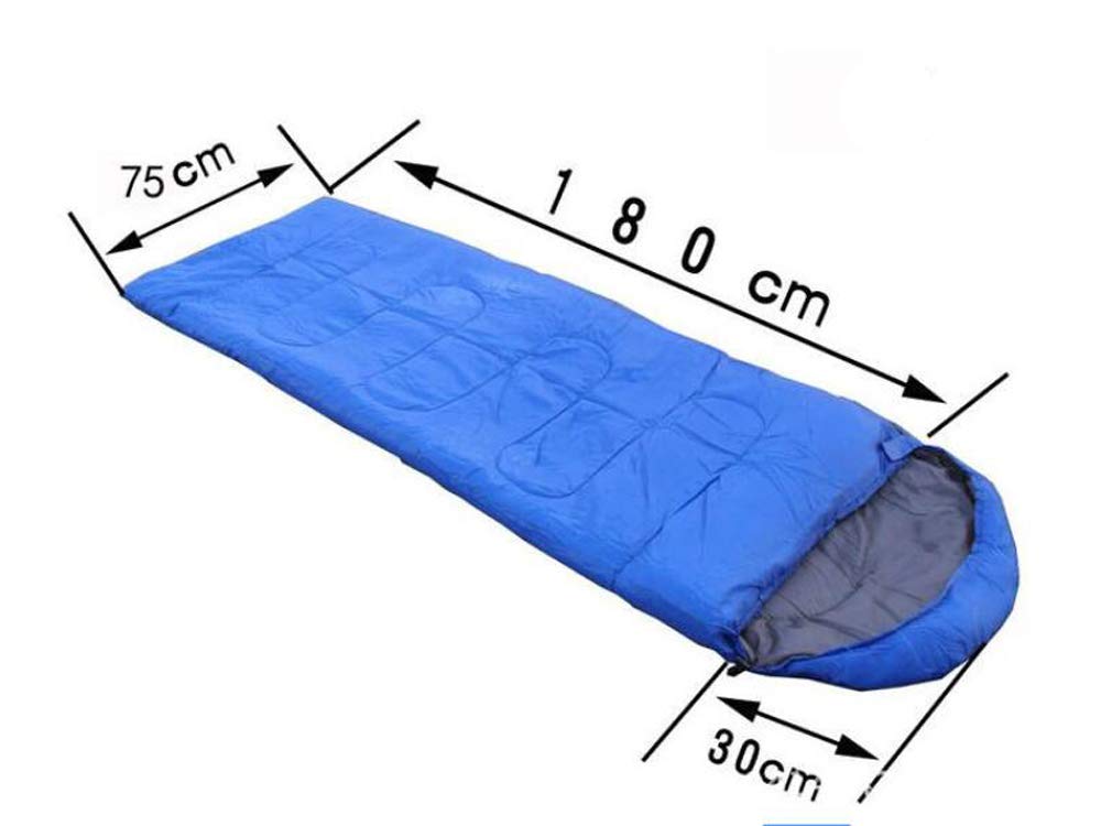 sontakukou Sac de couchage léger portable chaud avec sac de compression pour camping en forme d'enveloppe (vert, 0,7 kg