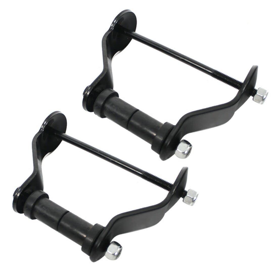 IBESTWOLF2PCS Rear Leaf Spring Shackle Kit Pair Set LH & RH for 2001-2007 Chrysler Dodge 722-080