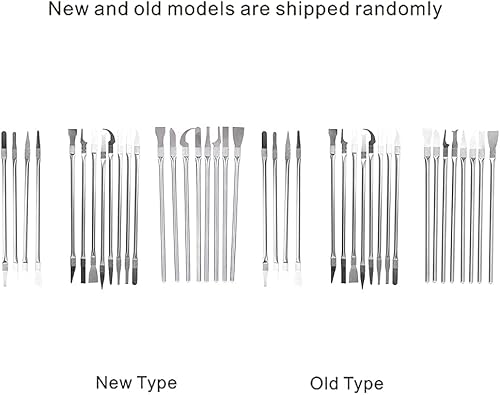 Miniatura 7 de Herramienta de reparación de palanca de apertura de teléfono de metal, juego de spudger de placa base, eliminación de chips de CPU, para electrónica