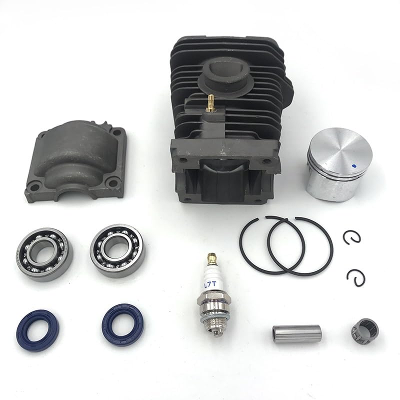 Recambios Jardín Kit de bujías de rodamiento de Bolas de Base de pistón de Motor de Cilindro de 40mm for repuestos de Motosierra STIHL MS230 210 023 Fácil instalación