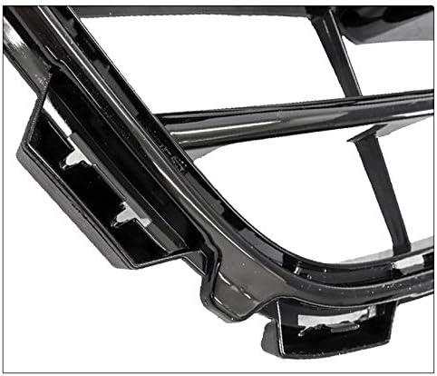 OE Replacement Style Front Upper & Bumper Grille Grill Chrome/Black For 2018-2019 Honda Accord Sedan