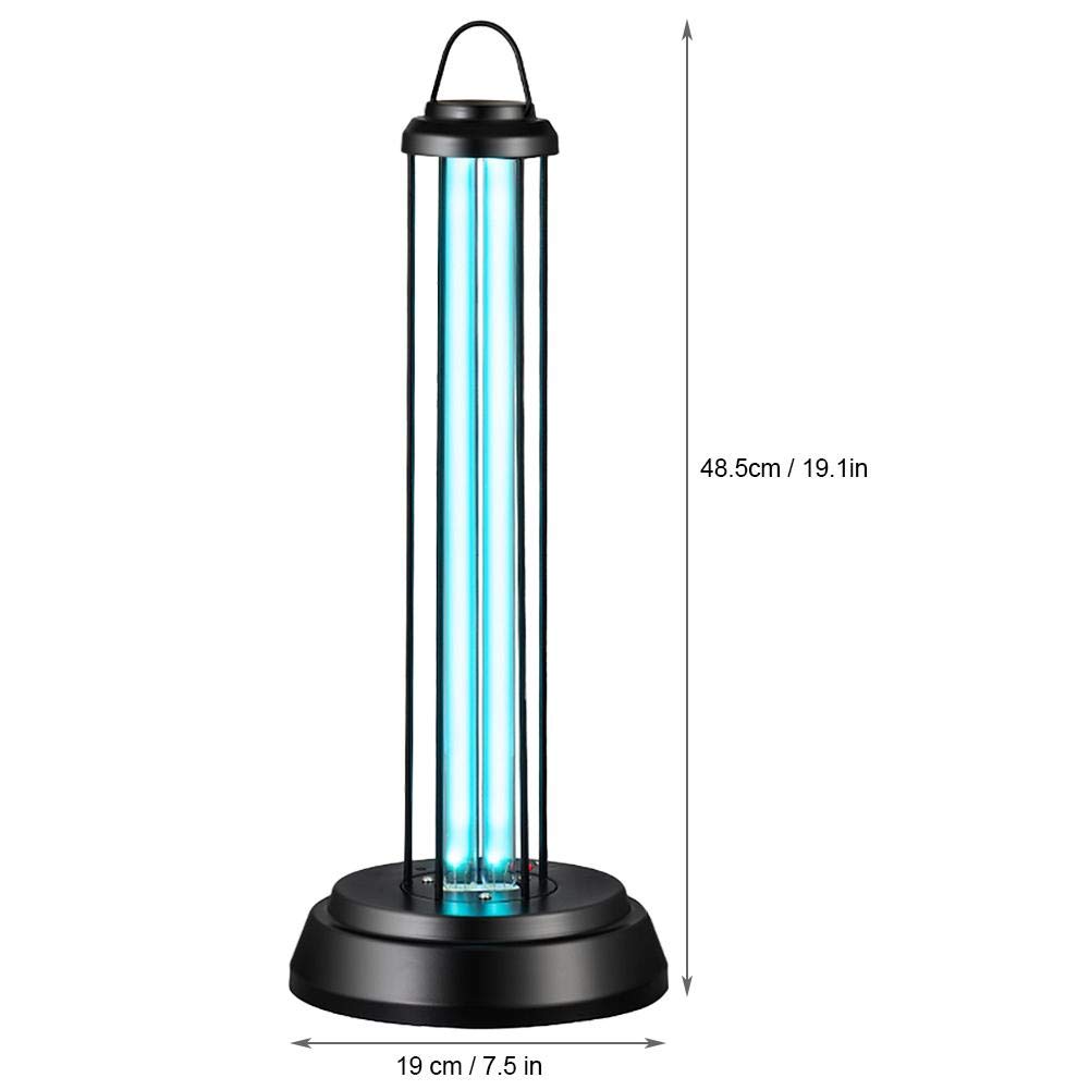 Ultraviolet Licht Sterilisator Draagbare UV kiemdodende lamp Anti-Bacteriële Tarief 99% UV Lamp Zonder Chemische producten voor Auto/Home Area/HotelTravel 360 ° Rotatie/USB Opladen