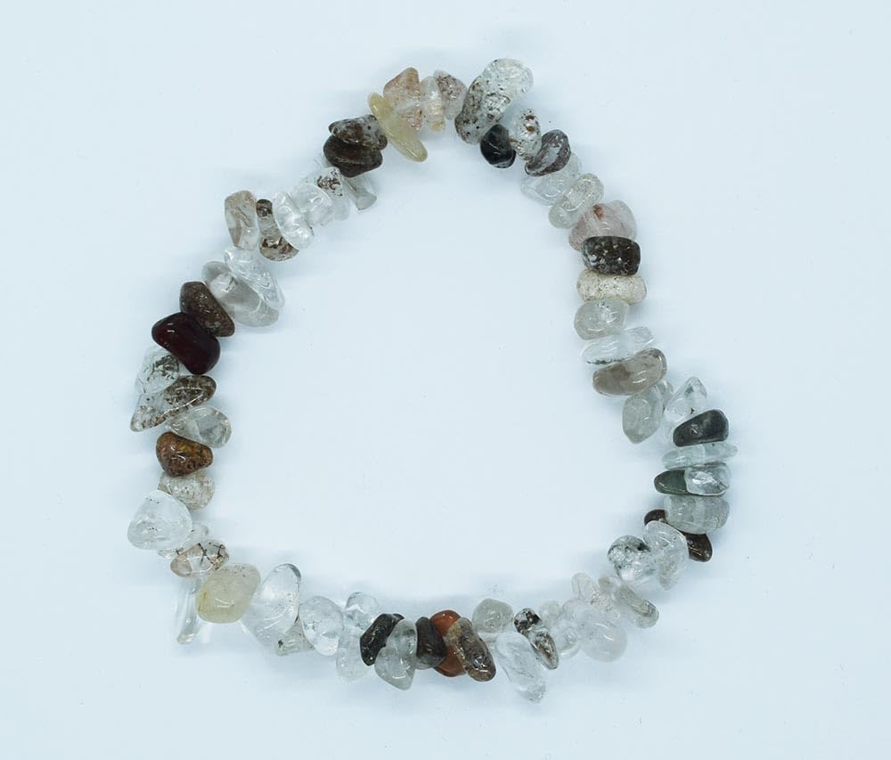 Cleopatra Unisex Bracelet Chip Phantom Quartz