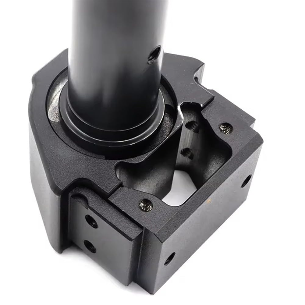Petite tête de traverse en alliage d'aluminium pour trottinette électrique KUKIRIN G2 MAX, kit de tuyau fileté, noir, 17 × 8 × 8 cm, 730 g