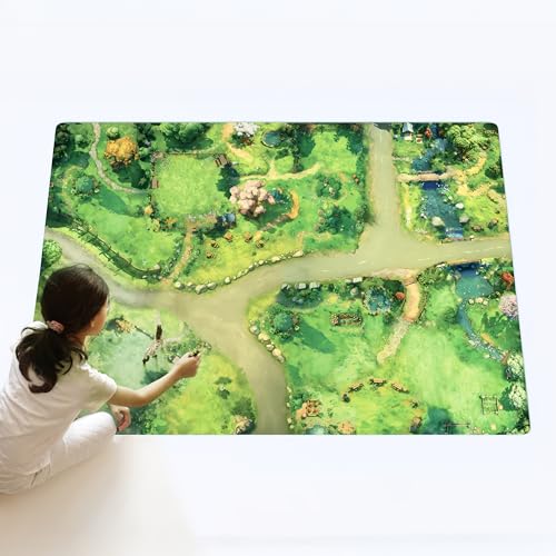 Image of Bring Your Child’s Imagination to Life with Honeydew Hollow, an XLarge Landscape Playmat