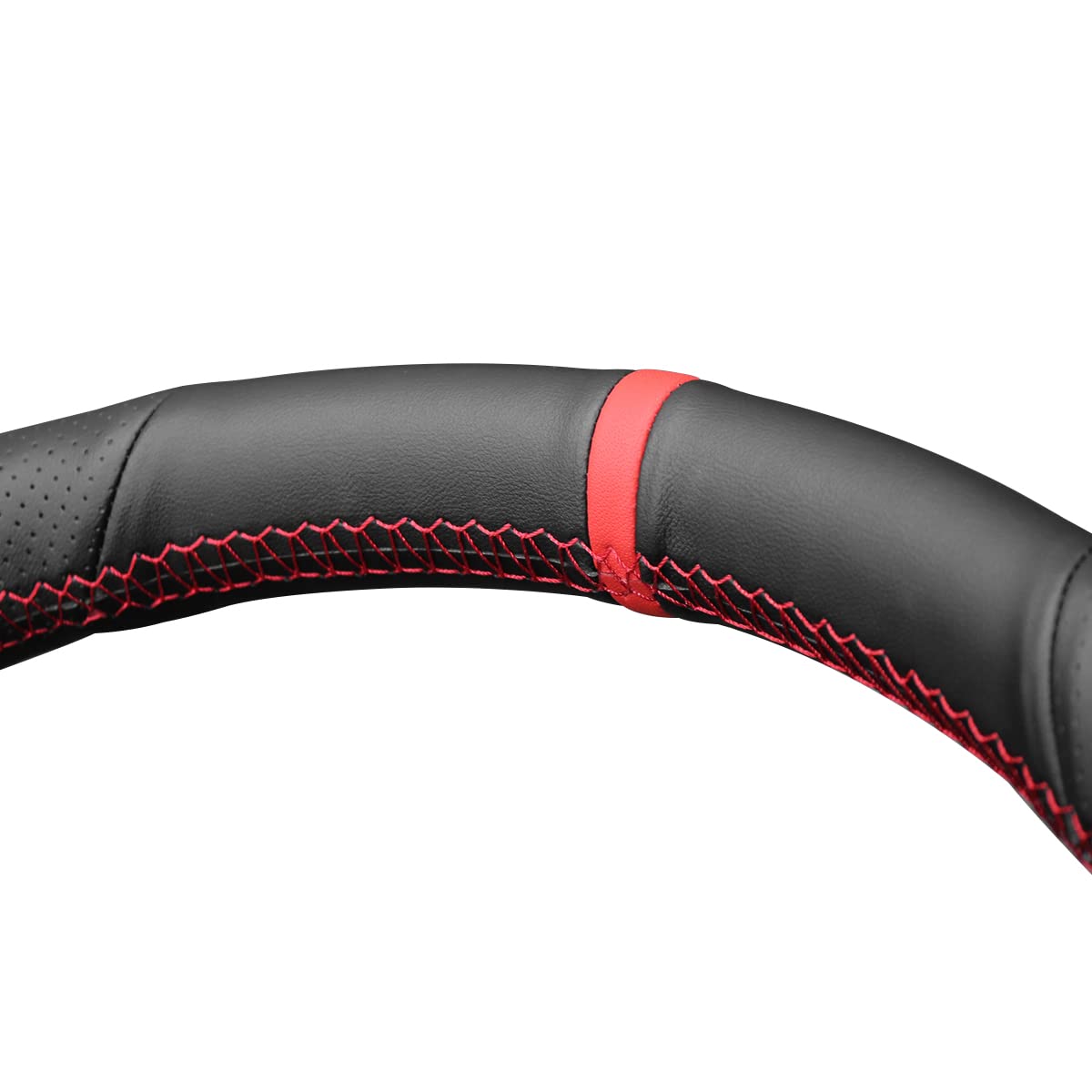 VOLANT RECOUVERT AVEC Cuir Pour Alfa Romeo Giulietta 2010-2016 Tuning Neuf Cuir EUR 229,19