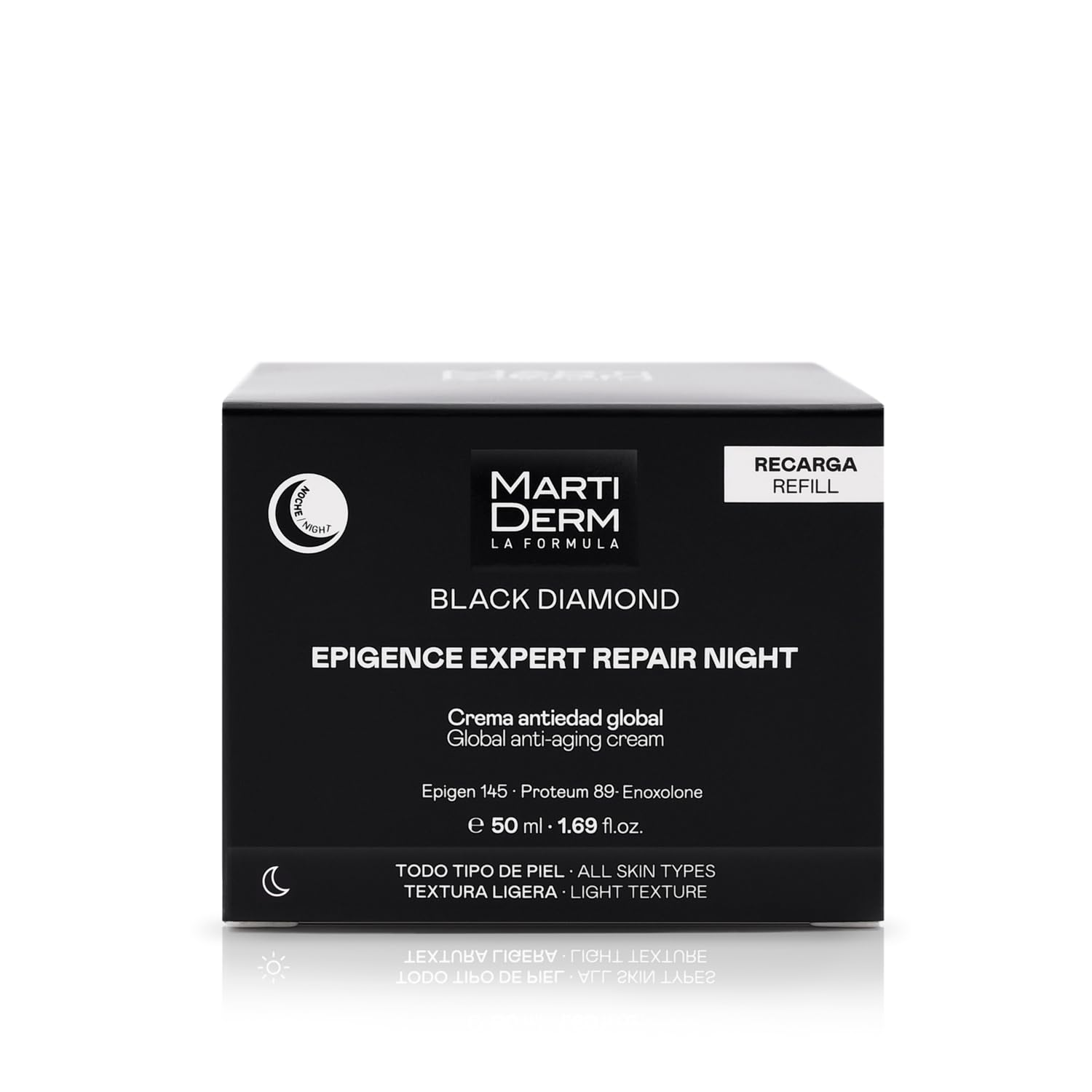 MARTIDERM Epigence expert repair Refill Noche 50 ml - BLACK DIAMOND