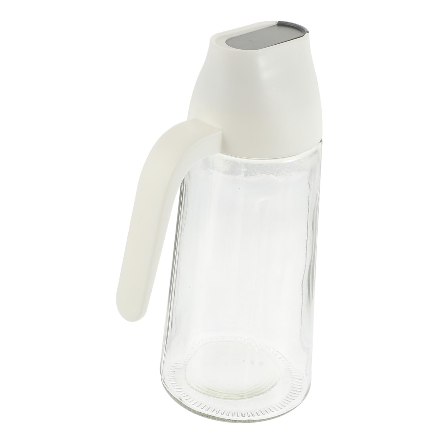 CVHfhjTG oil dispenser, Multi Functional Automatic Vinegar Dispenser Elegant Glass Oil Bottle with Drip Spout for Kitchen Use