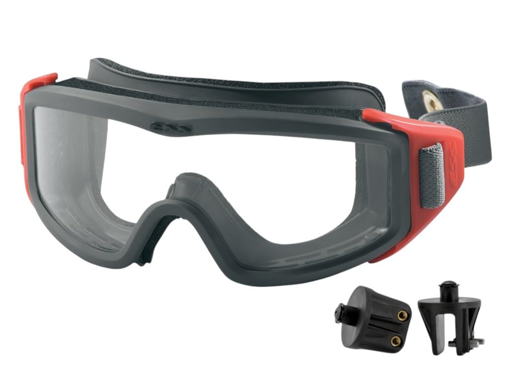 ESS 740-0378 Ess Clear Fire Goggle, Anti-Fog, Scratch-Resistant