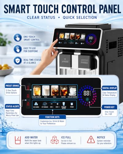 Máquina de hacer hielo portátil 3 en 1 para mostrador miniatura 3