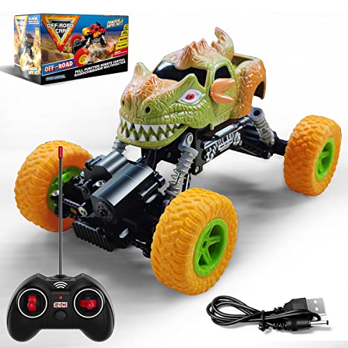 Lopom 1/22 Scale Remote Control Car 4Wd Off Road Rc Trucks With Rechargeable Battery Rc Truck Play Electric Toy Car Rc Racing Car For All Adults & Kids #TOP2