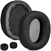 Almohadillas de tela de malla Defean para Sony INZONE H9 II/WH-G910N / H6 Air Headset | Almohadillas de repuesto y espuma de micrófono para INZONE H9 II/WH-G910N / H6 Air Headset, espuma de aislamiento de ruido de alta densidad 2