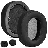 Defean H9 II - Cuscinetti auricolari di ricambio e microfono in schiuma, compatibili con cuffie da gioco wireless Sony INZONE H9 II/WH-G910N/H6 Air, con cancellazione del rumore (tessuto a rete)