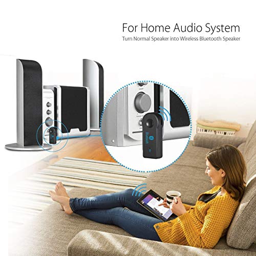 Bluetooth AUX Adapter for Car, Wireless Audio Receiver Portable Hands-Free Car Kits with AUX 3.5mm - Image 5