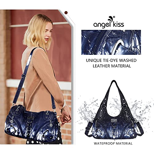 Image of Angelkiss Hobo Purses and handbags for Women Satchel Handbag Women Purses Large Daily Shoulder Bags