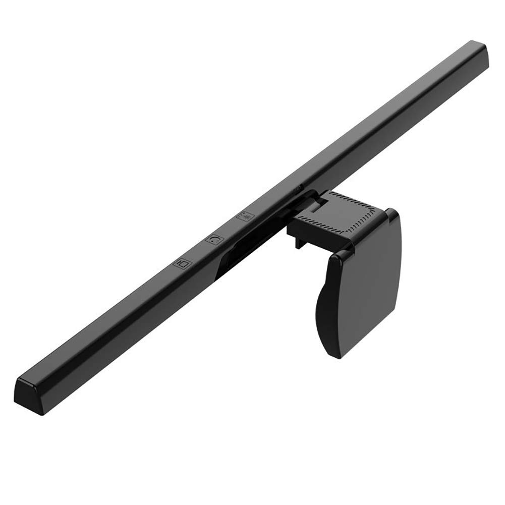 RSGK Monitor komputerowy ekran wisząca lampka, bez użycia elektronicznego czytania LED na ekranie, 3 temperatury barwowe, klips zasilany przez USB do laptopów i biur