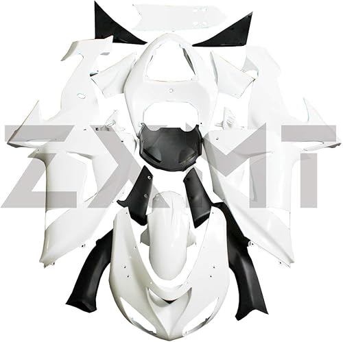 ZXMT Kit de carenado de motocicleta sin pintar carenados ABS carrocería para Kawasaki Ninja ZX10R 2006 2007 (19 piezas)