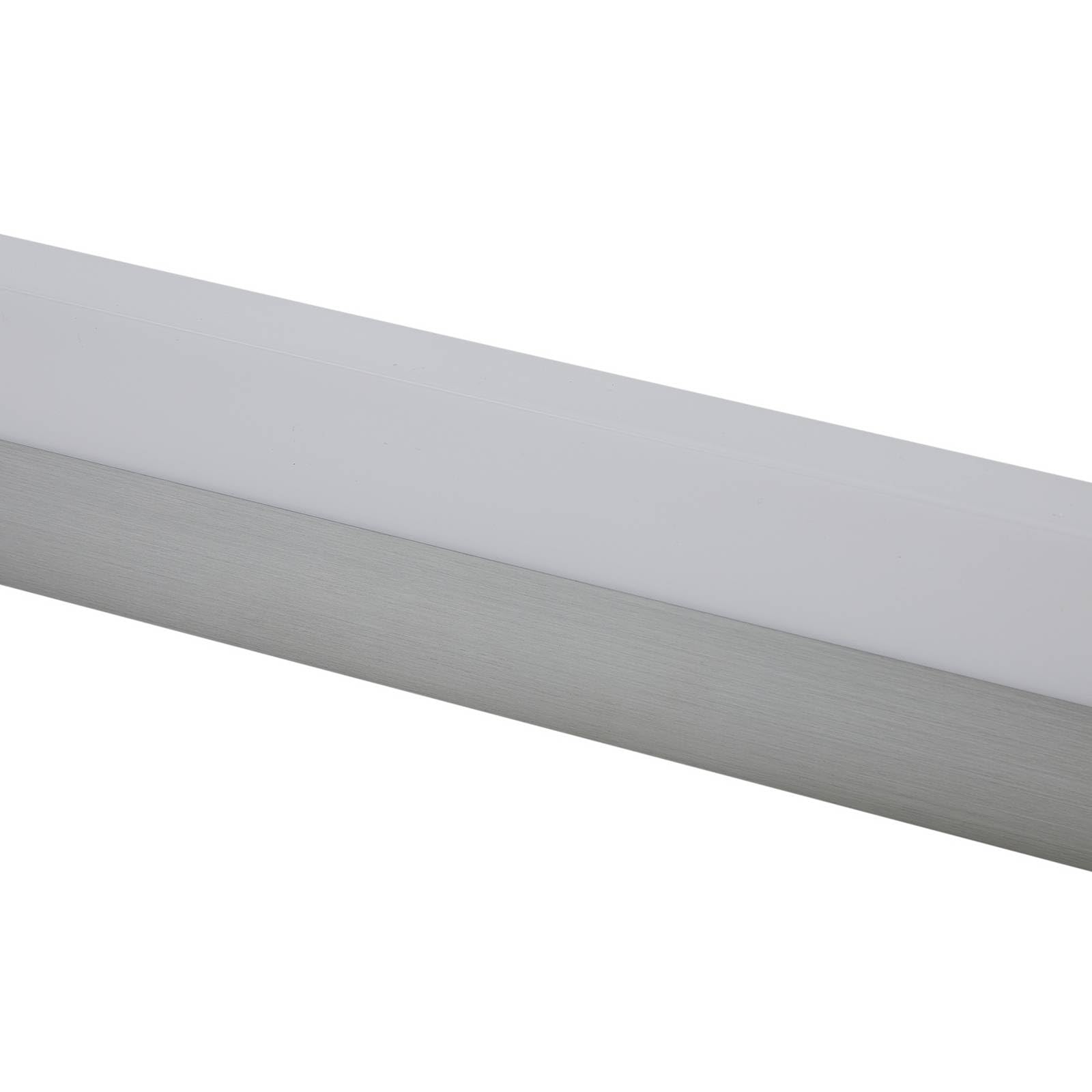 Lindby Lampa ścienna LED, lampa ścienna do łazienki Philippa (odporna na zachlapanie wodą (nowoczesna) aluminium (1 żarówka) - lampa ścienna, lampa nad lustro, oświetlenie łazienki, oświetlenie