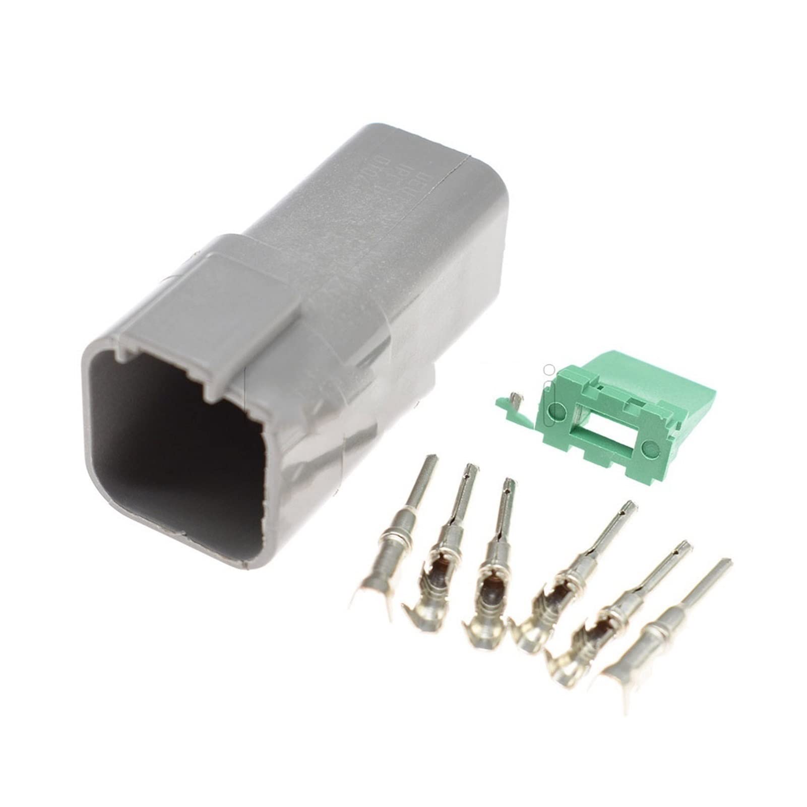 1-20 Sets Deutsch. Dt. Serie 6 Pins männliche weibliche elektrische draht wasserdichte stecker stecker DT06-6S DT04-6P 22-16WG. (Color : Male Set, Package : 20Sets)