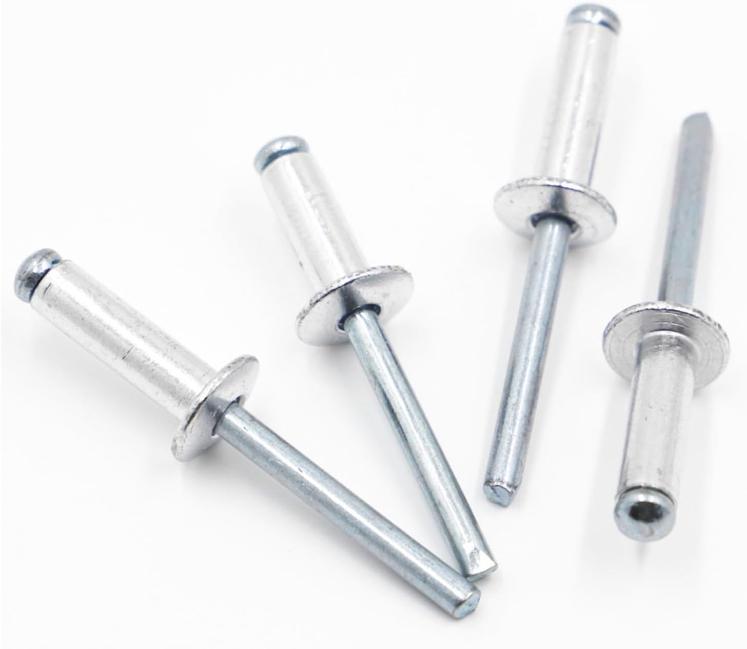 20PCS M2.4 M3.2 M4 M5 M6 Aluminium Mushroon Head Break Mandrel Blind Rivets Nail Pop Rivet for Furniture Car Aircraft GB12618 (Size : M5 20pcs, Color : 5mm)