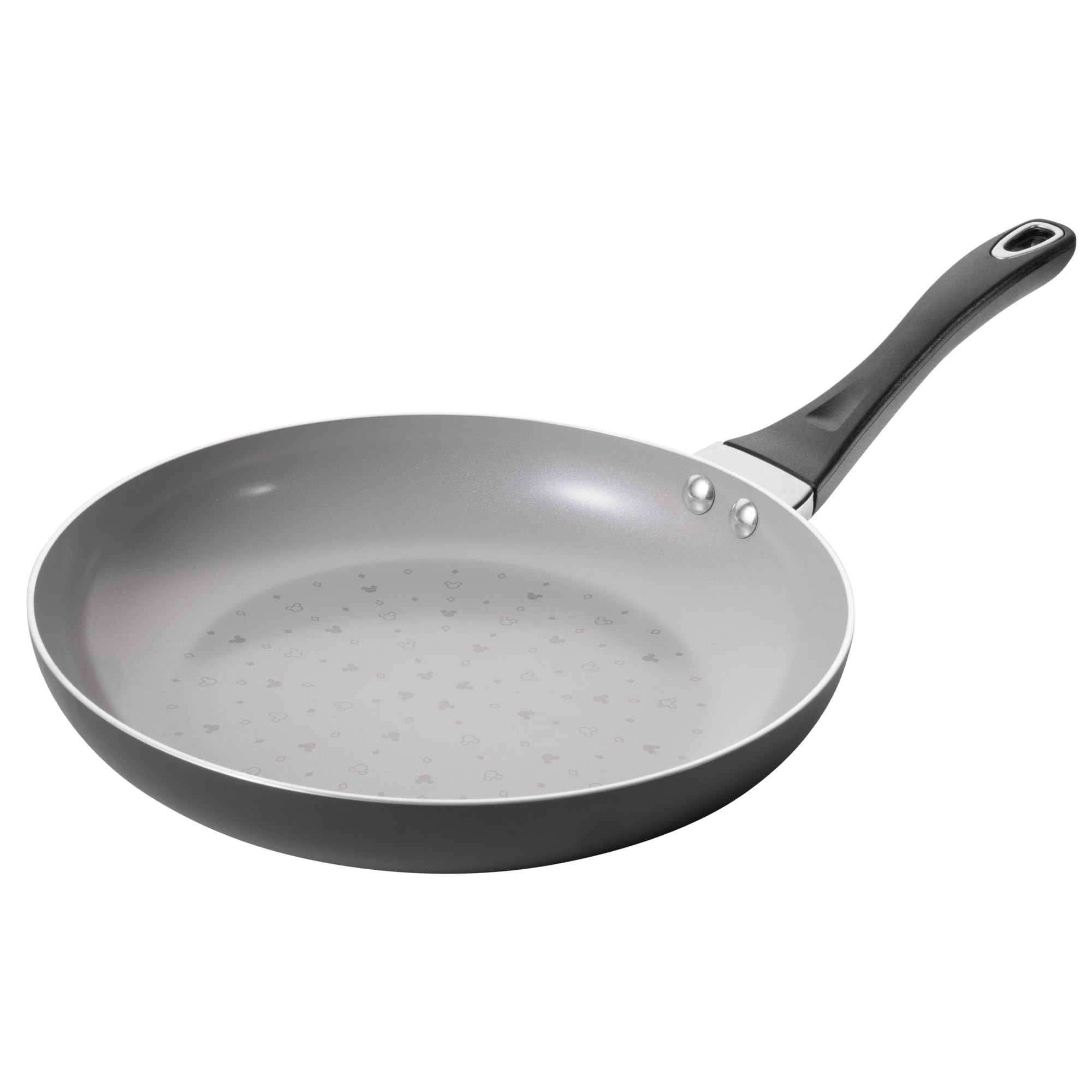 Prestige Black & White Disney Monchrome Mickey Mouse Ceramic Frying Pan Non Stick, 28Cm - Induction Suitable Non Toxic Frying Pan, Pfas & Pfoa Free Cookware,