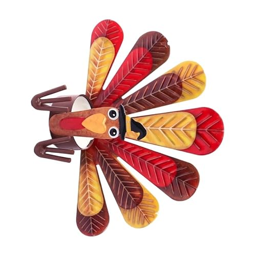 Zxfdsfdbnm Practical Tea Light Stand Farmhouse Theme Turkey Stand Metal Table Decorative Item Suitable for Comfortable Home Atmospheres Turkey Owner
