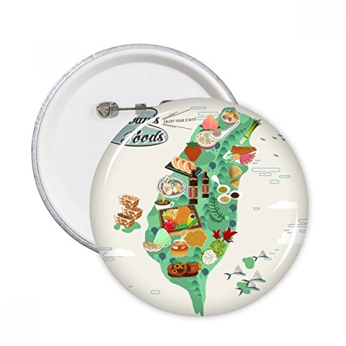 Badge Taiwan Foods le cadeau idéal pour amateurs de cuisine