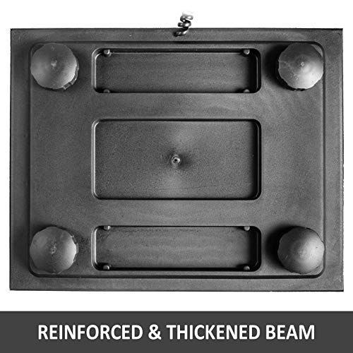 Vevor 400Lbs X 0.2Lbs Digital Livestock Scale Stainless Steel Large Platform Postal Shipping Scale Industrial Floor Scale Dog Scale #TOP4