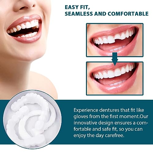 2 Pairs, Top and Bottom, Temporarily Adjustable for Men and Women, Regain Confidence