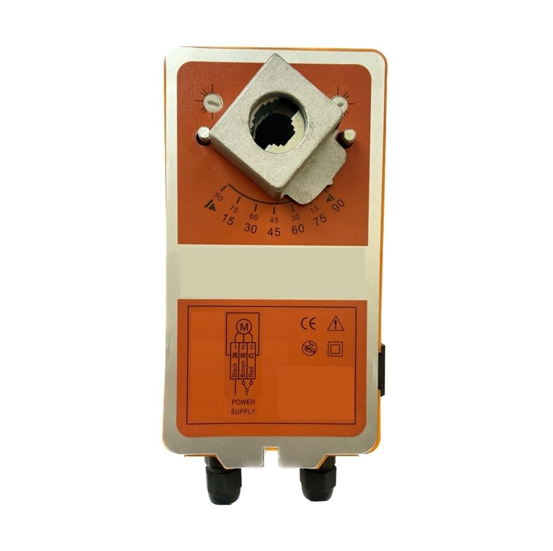 Actuador eléctrico analógico con control de reinicio automático y torque estable de 40Nm
